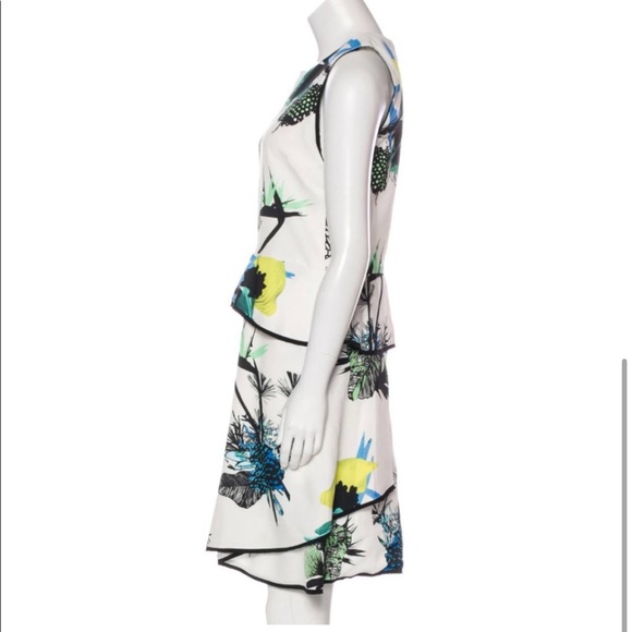 Proenza Schouler Ikebana Floral Peplum Dress - Picture 4 of 11